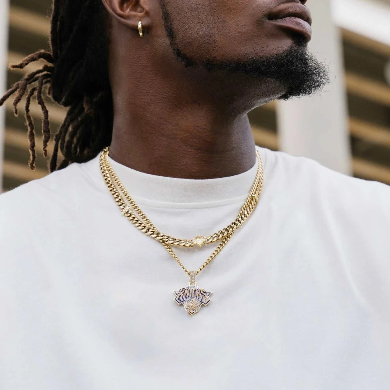 New York Knicks Miami Cuban Chain - 8mm 8 New York Knicks Miami Cuban Chain - 8mm - Image 8