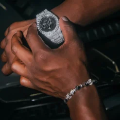 Iced Dice Bracelet -Fashion Jewelry Discount Store LSG3889 Edit 4x5 1