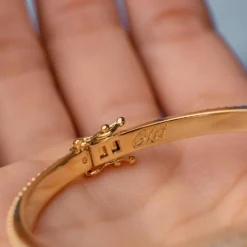 Pave Eternity Bracelet In Yellow Gold -Fashion Jewelry Discount Store PaveEternityBracelet YG 3 W 1 89f8ffd2 d1a0 47ce 8c25 c669c0e909f9