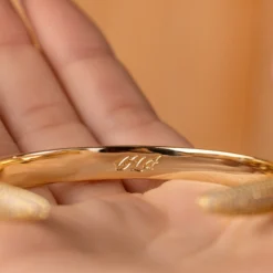 Pave Pointed Open Cuff Bracelet -Fashion Jewelry Discount Store PavePointedCuffBracelet YG 4 W