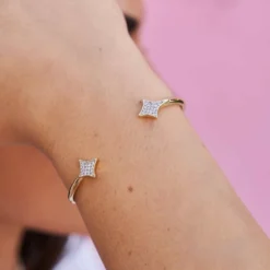 GLD Signature Star Bangle
