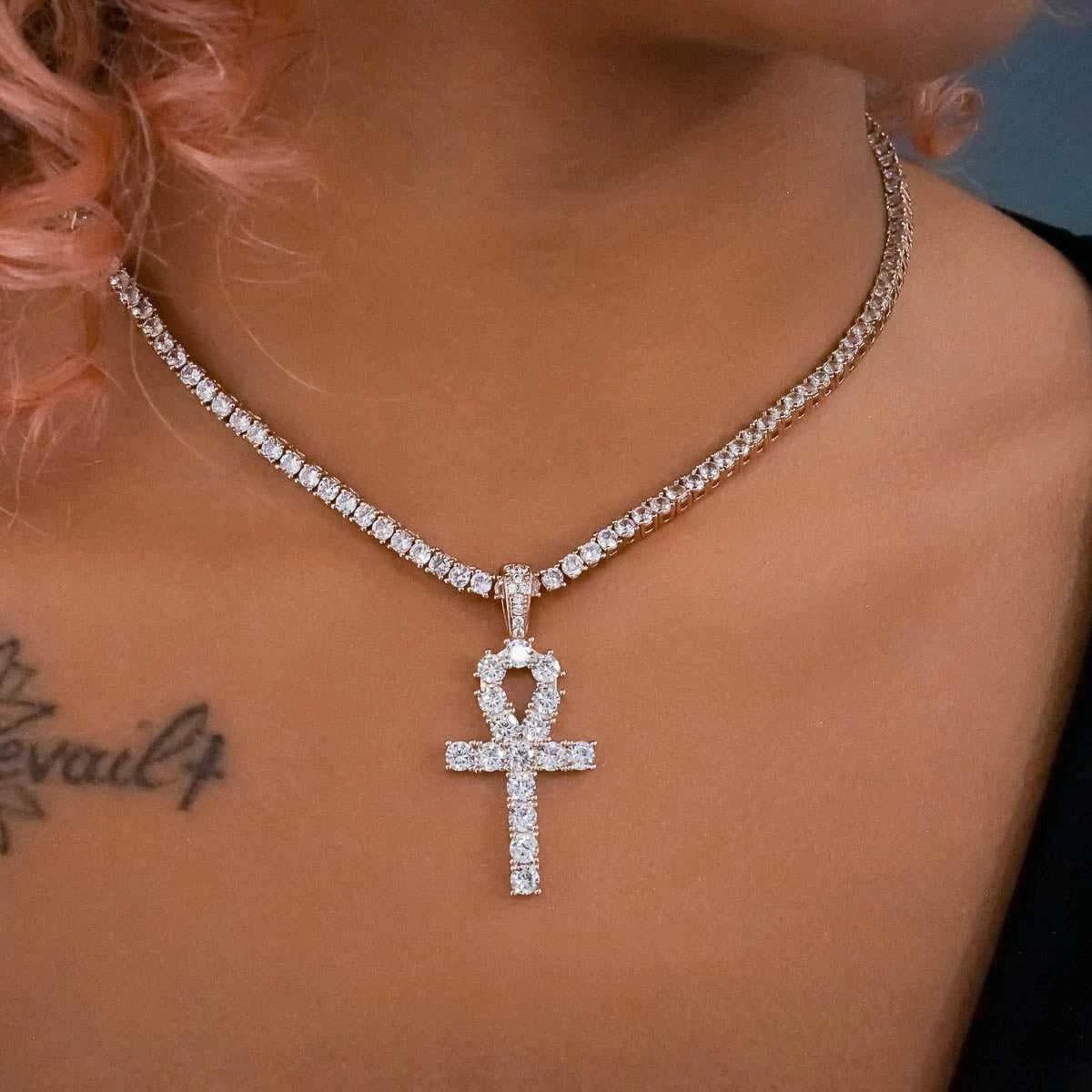 Ankh Cross In Rose Gold 1 Ankh Cross In Rose Gold