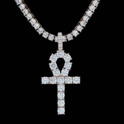 Ankh Cross In Rose Gold 13 Ankh Cross In Rose Gold -Fashion Jewelry Discount Store ankh cross in rose gold gld women the gld shop 6