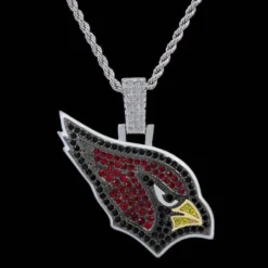 Arizona Cardinals Pendant -Fashion Jewelry Discount Store arizona cardinals pendant gld men the gld shop 8