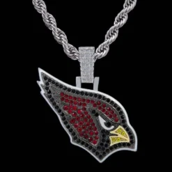 Arizona Cardinals Pendant -Fashion Jewelry Discount Store arizona cardinals pendant gld men the gld shop 9