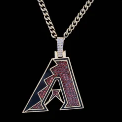 Arizona Diamondbacks Pendant -Fashion Jewelry Discount Store arizona diamondbacks pendant gld men the gld shop 4