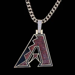 Arizona Diamondbacks Pendant -Fashion Jewelry Discount Store arizona diamondbacks pendant gld men the gld shop 5
