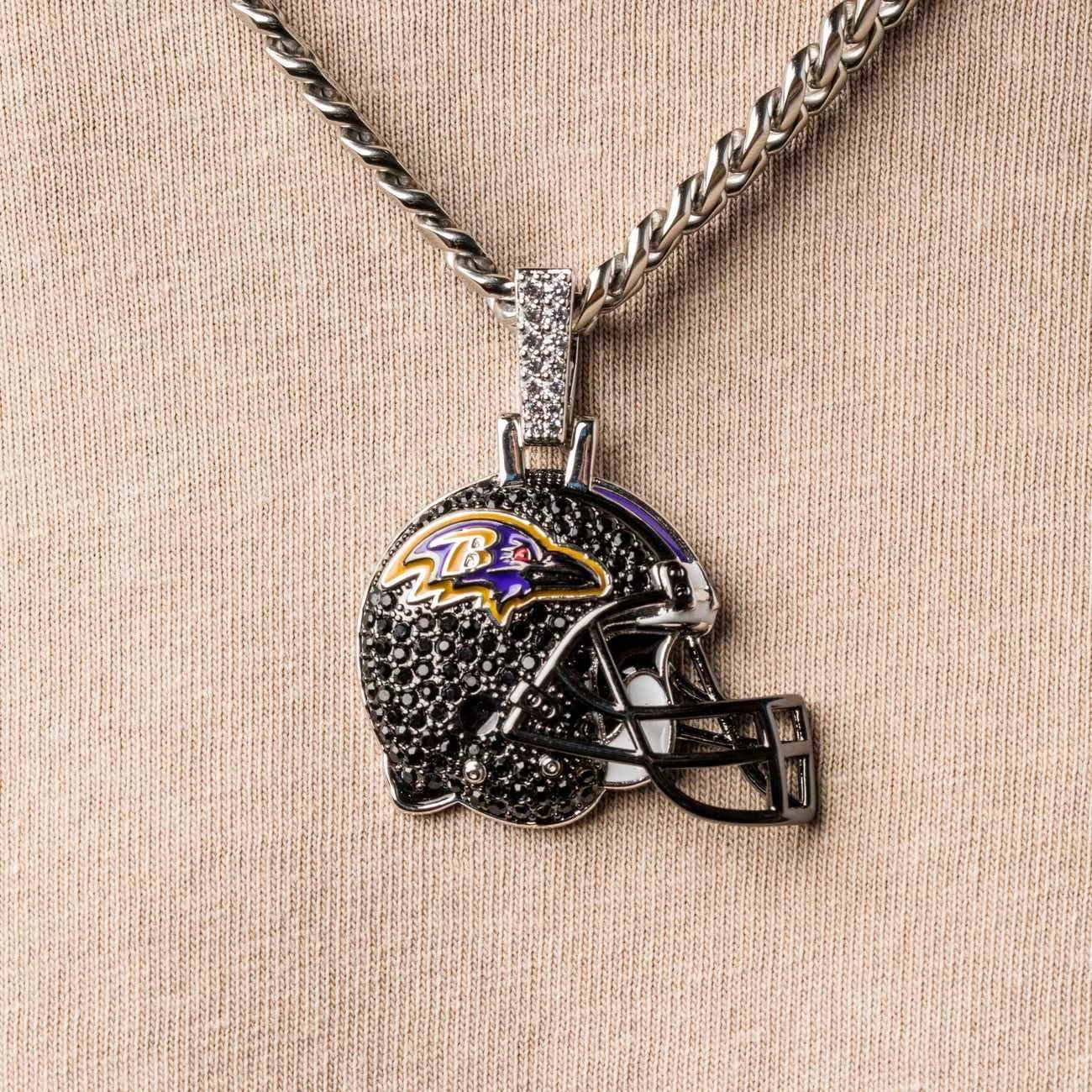 Baltimore Ravens Helmet Pendant 2 Baltimore Ravens Helmet Pendant - Image 2