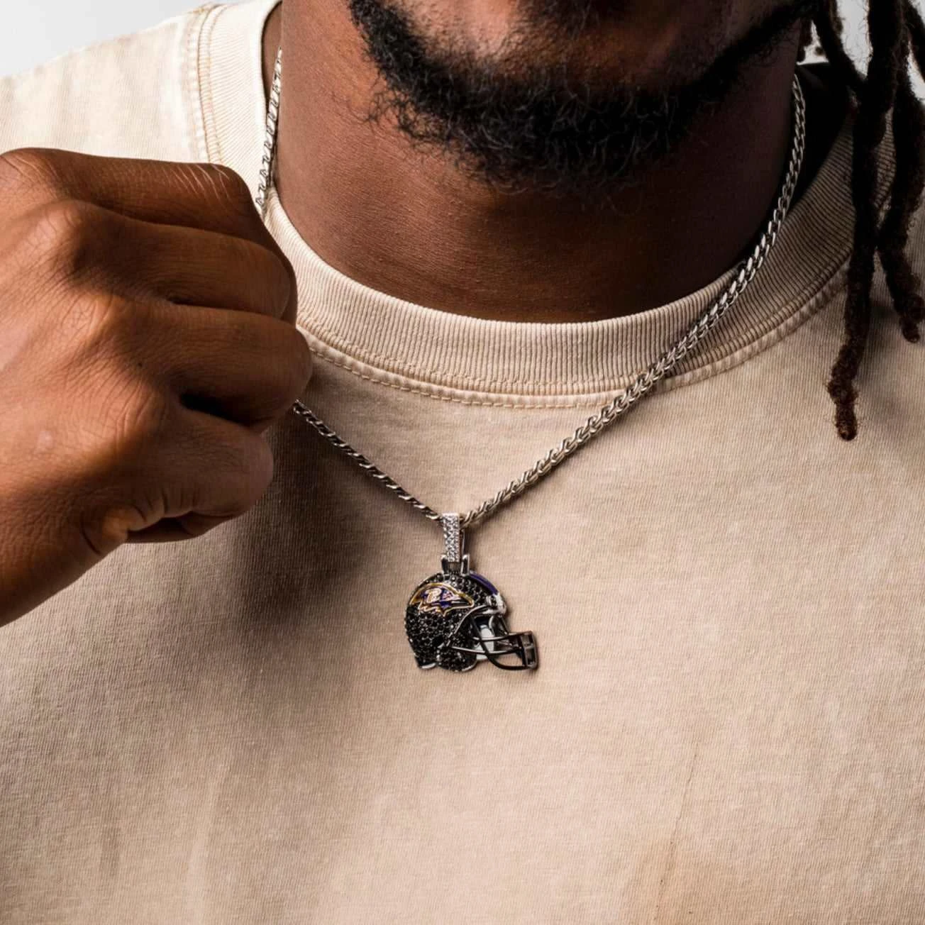 Baltimore Ravens Helmet Pendant 4 Baltimore Ravens Helmet Pendant - Image 4