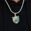 Baylor Bears Pendant - Yellow Gold