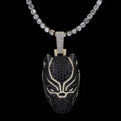 Black Panther Pendant -Fashion Jewelry Discount Store black panther pendant gld men the gld shop 12 scaled