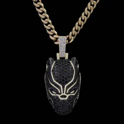 Black Panther Pendant -Fashion Jewelry Discount Store black panther pendant gld men the gld shop 16