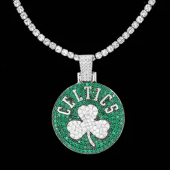 Boston Celtics Pendant In White Gold 27 Boston Celtics Pendant In White Gold -Fashion Jewelry Discount Store boston celtics pendant in white gold gld men the gld shop 9