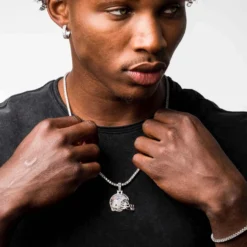 Buffalo Bills Helmet Pendant 9 Buffalo Bills Helmet Pendant -Fashion Jewelry Discount Store buffalo bills helmet pendant gld men the gld shop 4