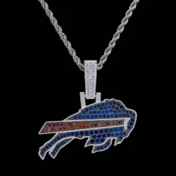 Buffalo Bills Pendant -Fashion Jewelry Discount Store buffalo bills pendant gld men the gld shop 8