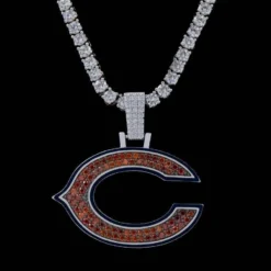 Chicago Bears Pendant 22 Chicago Bears Pendant -Fashion Jewelry Discount Store chicago bears pendant gld men the gld shop 10