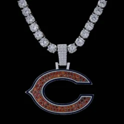 Chicago Bears Pendant 23 Chicago Bears Pendant -Fashion Jewelry Discount Store chicago bears pendant gld men the gld shop 11
