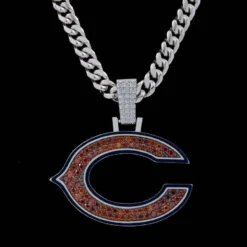 Chicago Bears Pendant 25 Chicago Bears Pendant -Fashion Jewelry Discount Store chicago bears pendant gld men the gld shop 13