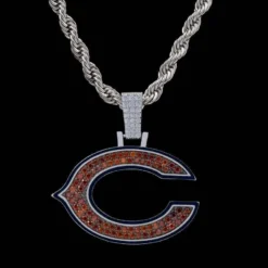 Chicago Bears Pendant 20 Chicago Bears Pendant -Fashion Jewelry Discount Store chicago bears pendant gld men the gld shop 8