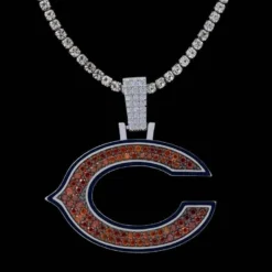 Chicago Bears Pendant 21 Chicago Bears Pendant -Fashion Jewelry Discount Store chicago bears pendant gld men the gld shop 9