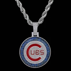 Chicago Cubs Pendant -Fashion Jewelry Discount Store chicago cubs pendant gld men the gld shop 10 scaled
