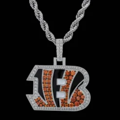 Cincinnati Bengals Pendant -Fashion Jewelry Discount Store cincinnati bengals pendant gld men the gld shop 10