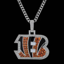 Cincinnati Bengals Pendant -Fashion Jewelry Discount Store cincinnati bengals pendant gld men the gld shop 7