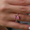 Cocktail Ring In Pink