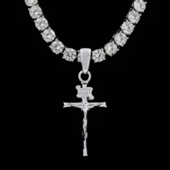 Crucifix Pendant In White Gold -Fashion Jewelry Discount Store crucifix pendant in white gold gld women the gld shop 11