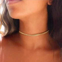 Miami Cuban Choker + Anklet Bundle - 5mm