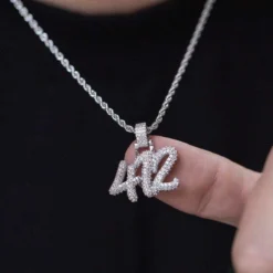 Custom Pave Font -Fashion Jewelry Discount Store custom pave font gld men the gld shop 13