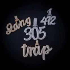 Custom Pave Font -Fashion Jewelry Discount Store custom pave font gld men the gld shop 3