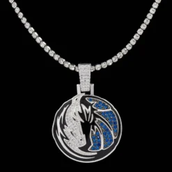 Dallas Mavericks Pendant -Fashion Jewelry Discount Store dallas mavericks pendant gld men the gld shop 6 scaled