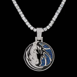 Dallas Mavericks Pendant -Fashion Jewelry Discount Store dallas mavericks pendant gld men the gld shop 7 scaled