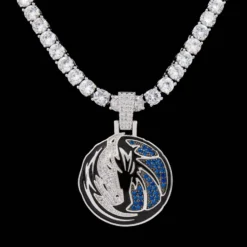 Dallas Mavericks Pendant -Fashion Jewelry Discount Store dallas mavericks pendant gld men the gld shop 8 scaled