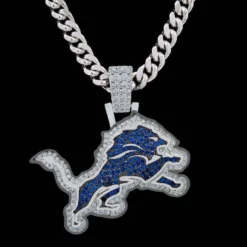 Detroit Lions Pendant -Fashion Jewelry Discount Store detroit lions pendant gld men the gld shop 14