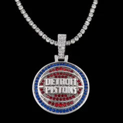 Detroit Pistons Pendant -Fashion Jewelry Discount Store detroit pistons pendant gld men the gld shop 6 scaled