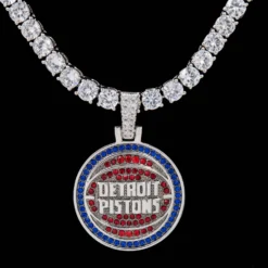 Detroit Pistons Pendant -Fashion Jewelry Discount Store detroit pistons pendant gld men the gld shop 8 scaled