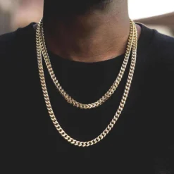 Franco Chain In Yellow Gold - 6mm -Fashion Jewelry Discount Store franco chain in yellow gold 6mm gld men the gld shop 4