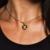 Gemini Micro Coin Pendant