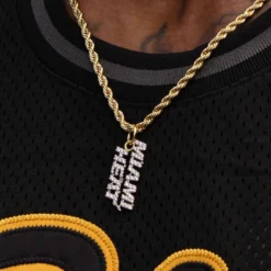 Miami Heat Wordmark Logo Pendant