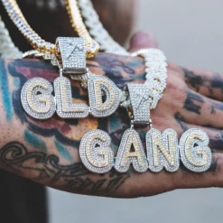 GLD's 2-Tone Custom Layered Font