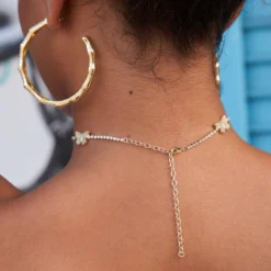 2-in-1 Micro Butterfly Necklace In Yellow Gold -Fashion Jewelry Discount Store gld10 13product7813 scaled