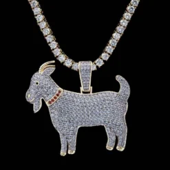 GOAT Pendant -Fashion Jewelry Discount Store goat pendant gld men the gld shop 11