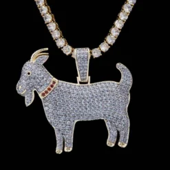 GOAT Pendant -Fashion Jewelry Discount Store goat pendant gld men the gld shop 13