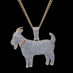 GOAT Pendant -Fashion Jewelry Discount Store goat pendant gld men the gld shop 14