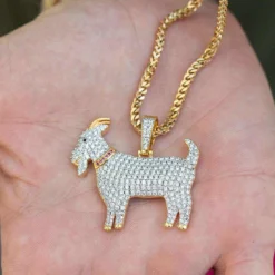 GOAT Pendant -Fashion Jewelry Discount Store goat pendant gld men the gld shop 3