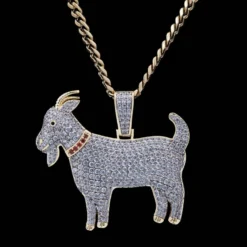 GOAT Pendant -Fashion Jewelry Discount Store goat pendant gld men the gld shop 6 scaled