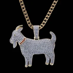 GOAT Pendant -Fashion Jewelry Discount Store goat pendant gld men the gld shop 7