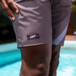 Grey Summer Board Shorts -Fashion Jewelry Discount Store grey summer board shorts gld men the gld shop 3 scaled